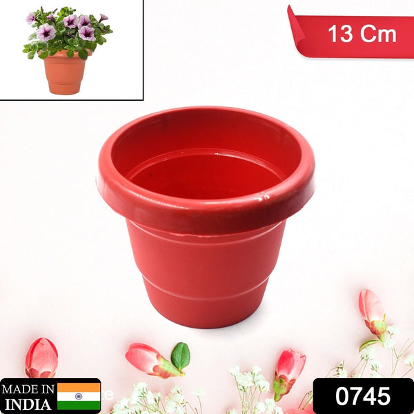 13 cm plastic plant container, heavy-duty, for indoor or outdoor decor, sold rbshopify.inly.